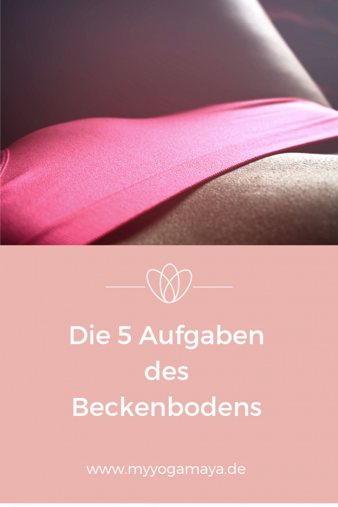 Die 5 Aufgaben des Beckenbodens. - Yogamaya